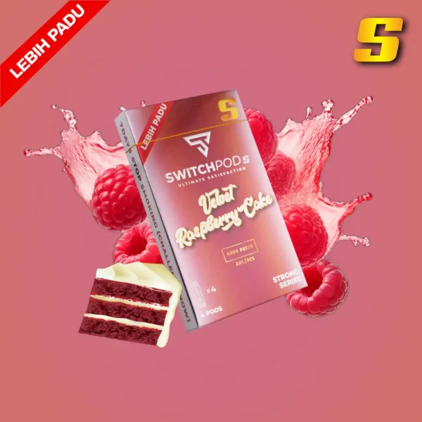 SwitchPod S V2 Velvet Raspberry Cake Flavor